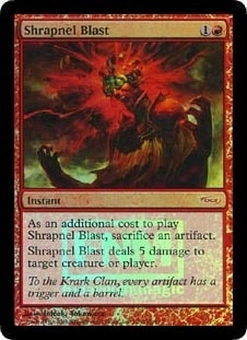 (Promo-FNM)Shrapnel Blast/爆片破